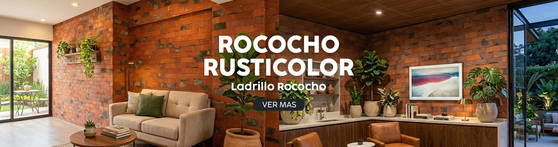 Acabados en Ladrillo Rococho Rusticolor - Stone Perú